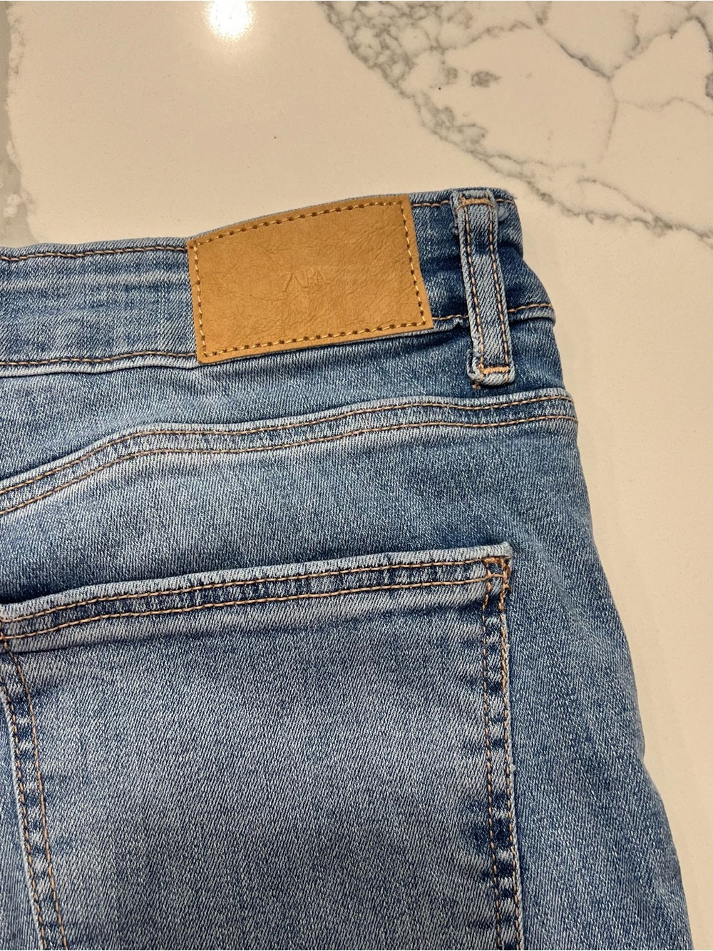 ZARA Women’s  Skinny Jeans in Mid Blue Wash - Size 8❤️ - Picture 9 of 13